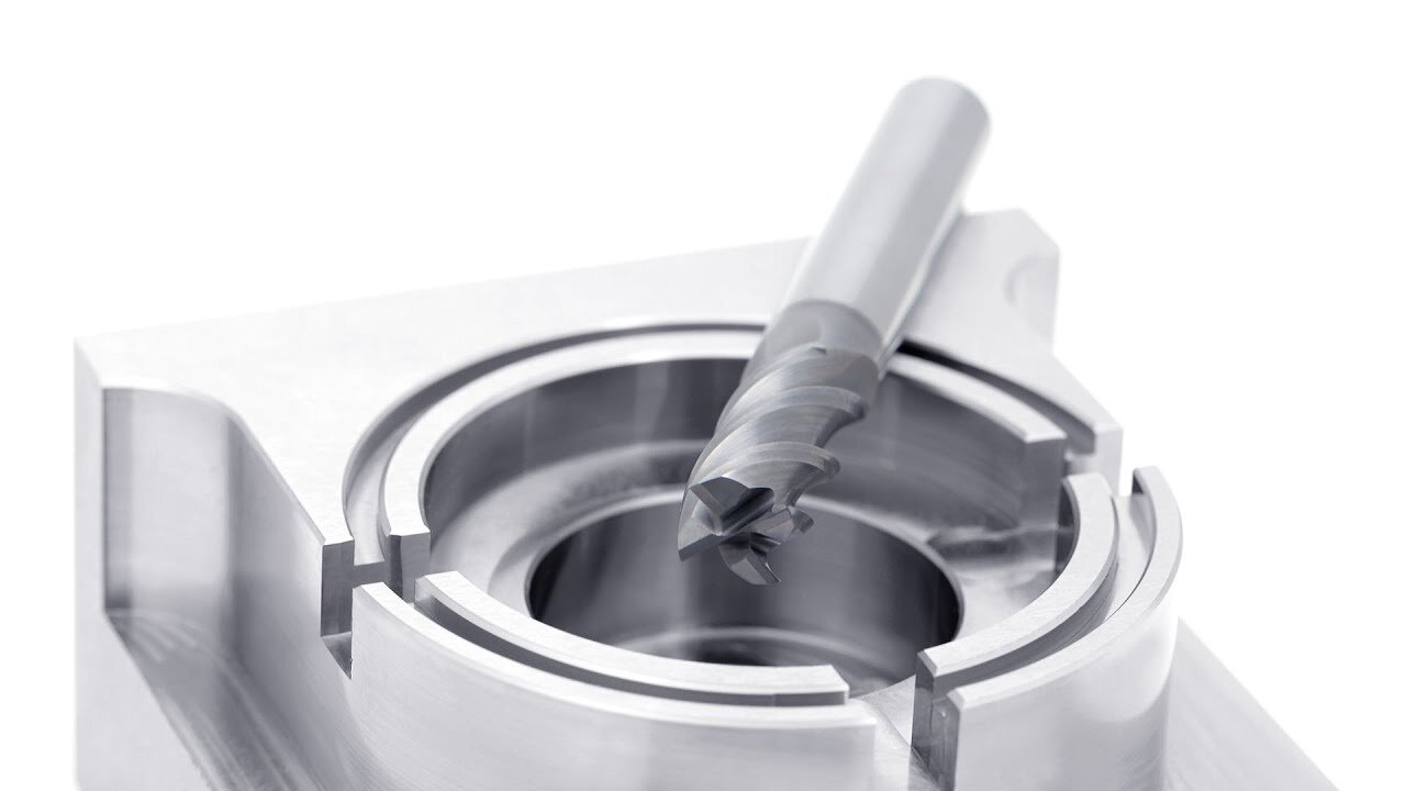 AE-VMSX: Anti-Vibration Carbide End Mill with Reinforced Cutting Edge