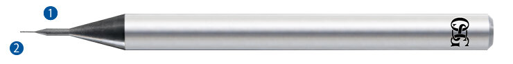 Carbide Drill for Ceramics and Glass Features