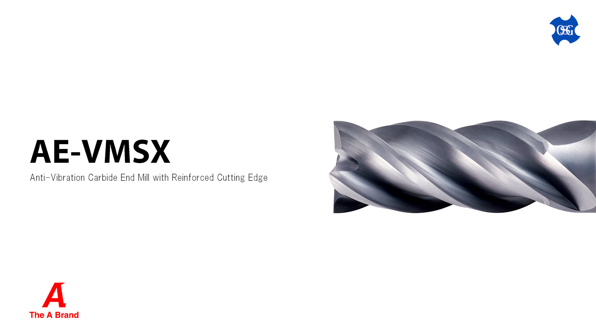 Anti-Vibration Short Carbide End Mill with Reinforced Cutting Edge Movie