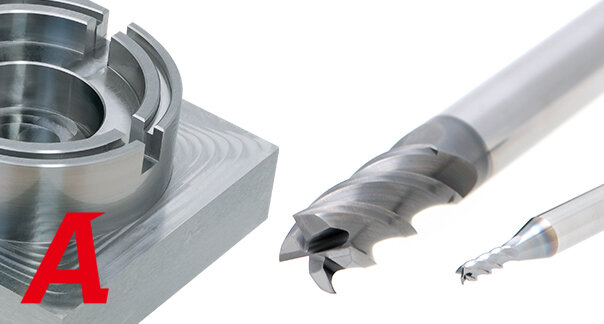 Anti-Vibration Short Carbide End Mill with Reinforced Cutting Edge1