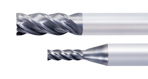 Anti-Vibration Short Carbide End Mill with Reinforced Cutting Edge2
